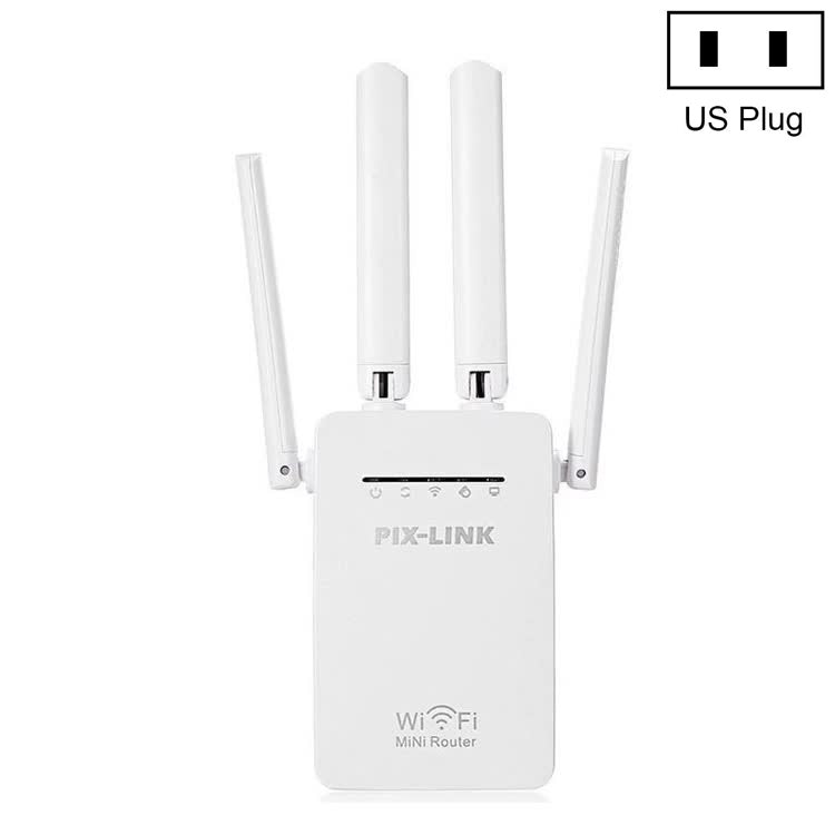 PIX-LINK LV-WR09 300Mbps WiFi Range Extender Repeater Mini Router PIX-LINK LV-WR09 300Mbps WiFi Range Extender Repeater Mini Router